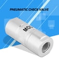 thumbnail image 3 of Valve de Contrôle Pneumatique en Alliage de Zinc Durable KA-08 Direction de l'Air G1/4 Unidirectionnelle, 3 of 14