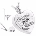 thumbnail image 1 of Xingzhi Memory Value Urn Necklace High-end Texture And Meaningful Rustproof Stainless Steel Urn Necklace, 1 of 6