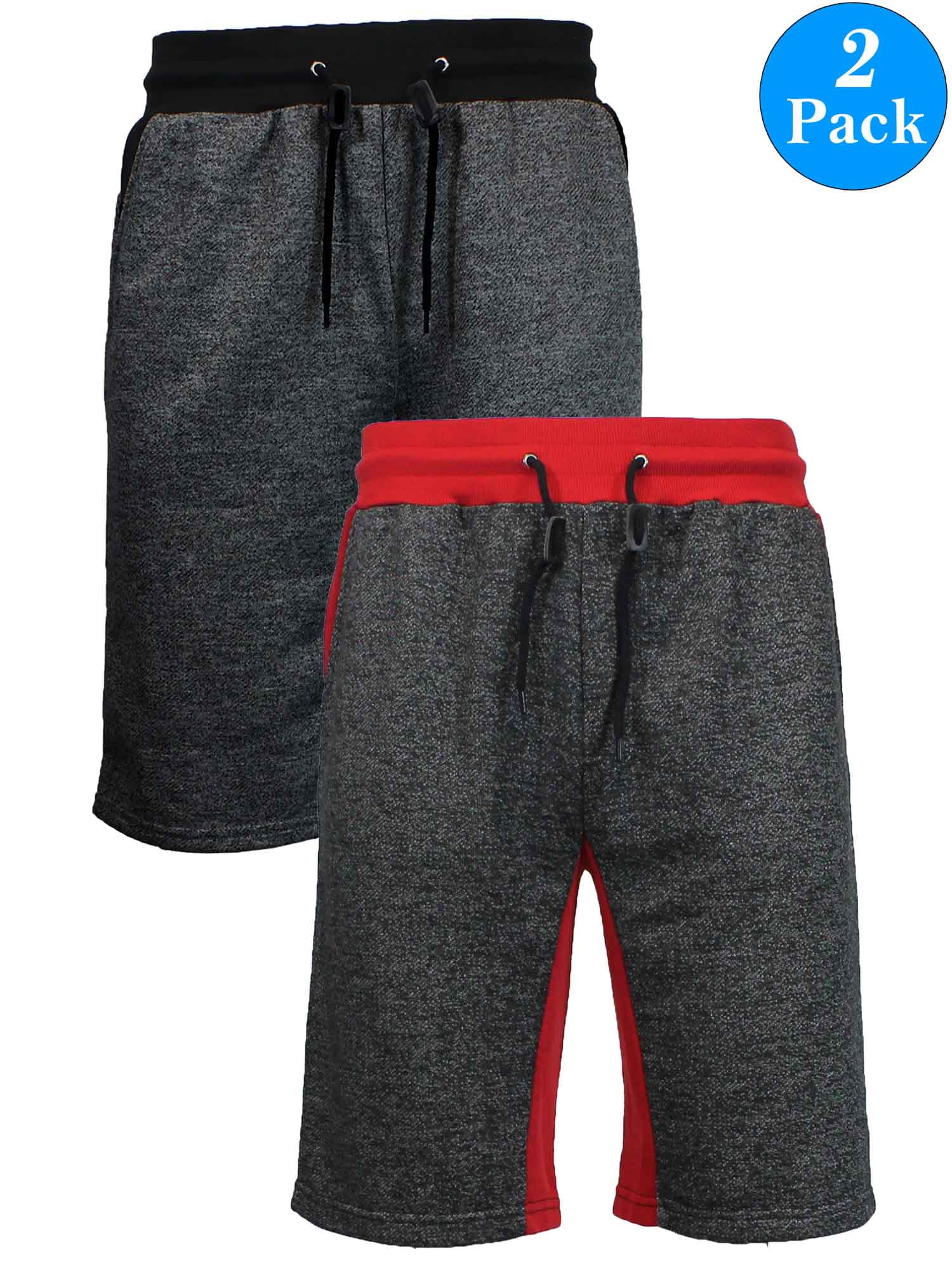 french terry jogger shorts