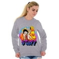 thumbnail image 3 of Betty Boop Air Brushed Hot Stuff Women Plus Size Sweatshirt Brisco Brands 5X, 3 of 6