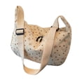 thumbnail image 2 of Bolso bandolera para mujer, estuche portátil, regalo, bolso de hombro grande y moderno para picnic Blanco, 2 of 7