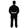 thumbnail image 5 of G4 Vision Karate Suit GI Aikido Training Adult Student Karate Suits GI Aikido Club & Free Belt Black White, 5 of 8