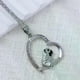 thumbnail image 5 of Fashion Creative Pug Heart Pendant Necklace for Women Cute Pet Dog Perfect Birthday Anniversary Jewelry Gift for Dog Lovers, 5 of 5