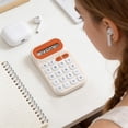 Portable 8-Digit Mini Calculator, Pocket-Sized Arithmetic Calculator ...