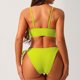 thumbnail image 3 of Traje de baño para mujer, bikini de tirantes sin espalda de color liso para mujer, trajes de baño para mujer, conjuntos de bikini para mujer, trajes de baño de bikini para mujer, 3 of 3