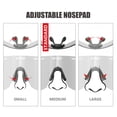 thumbnail image 4 of Gafas de sol deportivas RT100 para ciclismo para hombre, sin montura doradas, 4 of 7