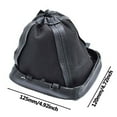 thumbnail image 2 of Car Gear Shift Knob Gaiter Gaitor Boot Cover For Ford For Transit For Van For MK7 06-14 Leather Manual Gear Shifter Head Sleeve, 2 of 5