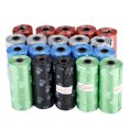 thumbnail image 4 of 20 Rollos Impreso Patrón de la Pata Pet Dog Residuos Bolsas De Basura de Plástico Bolsa de Limpieza de Basura Accesorios, 4 of 8