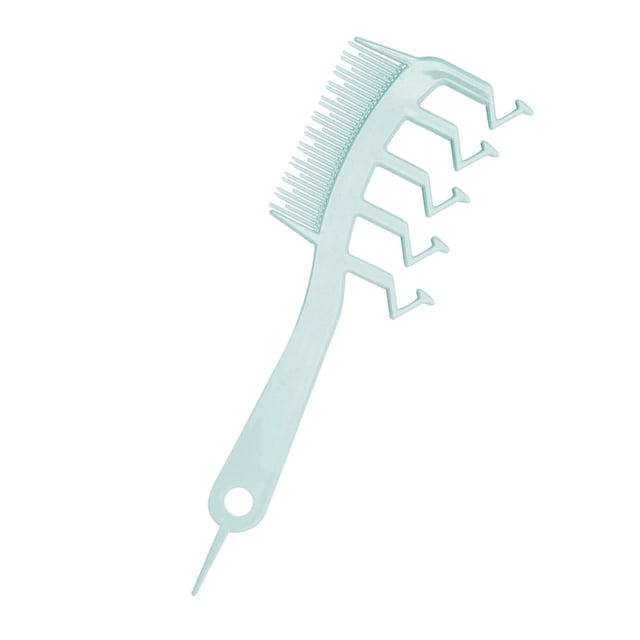 Peine de dientes anchos Peine para peinar el cabello Peine para desenredar el cabello para salón Verde Zulema Peine de peluquería
