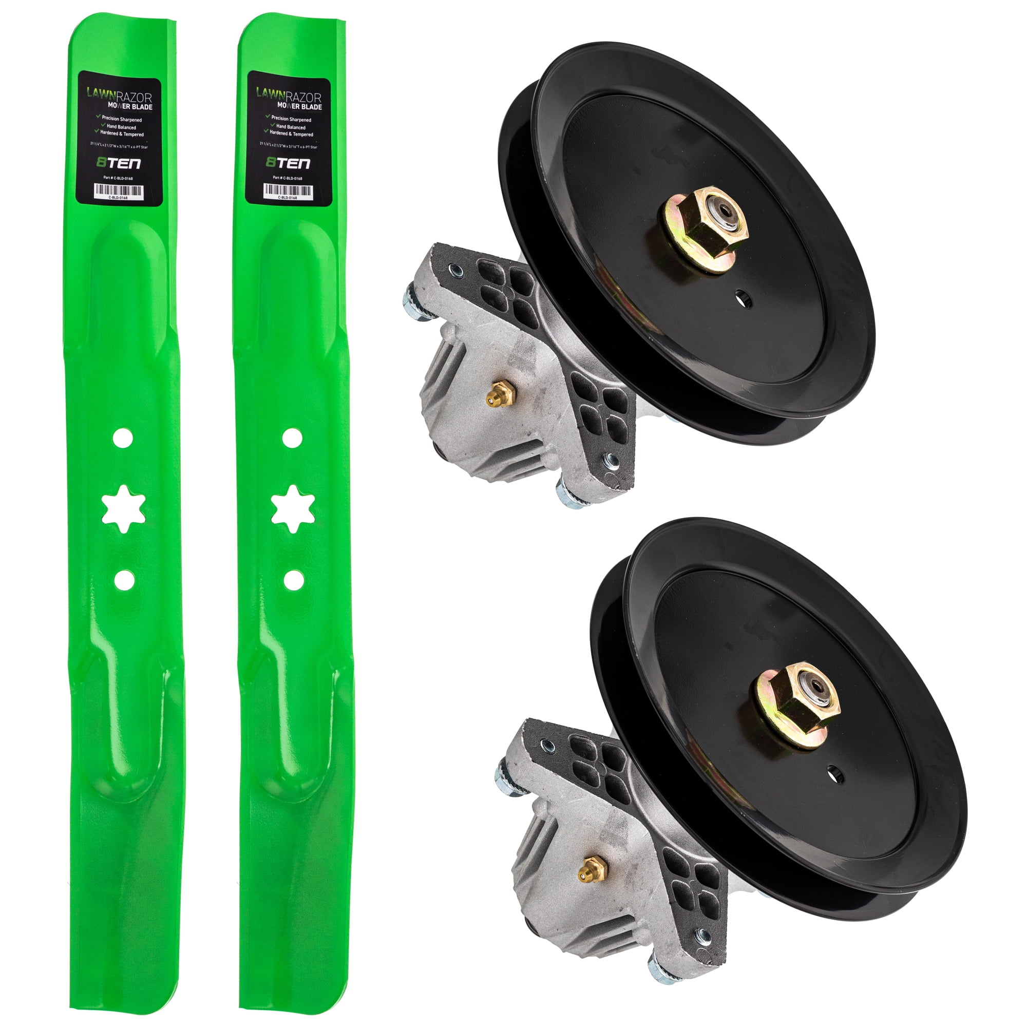 8TEN Blade Spindle Kit for MTD Cub Cadet 42 inch LTX1042