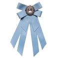 thumbnail image 4 of Corbata de lazo para mujer Yinane azul, 4 of 8