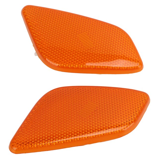 Side Marker Light Housing, Yellow High Strength 2PCS Marker Lamp Cover Replacement For Jeep Wrangler 1997-2006 For Auto ANGGREK Otros