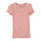 thumbnail image 1 of Aeropostale Camiseta básica sólida para mujer, rosa, mediana Aeropostale  Camiseta básica, 1 of 2