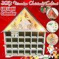 thumbnail image 3 of DIY en Bois le Calendrier de l'Avent Éclaire Pré Allumé Noël Adulte Traditionnel, 3 of 10