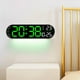 thumbnail image 5 of Reloj Digital Grande de 13,7 Pulgadas con Temperatura, Fecha, Horario de Verano Automático, Luz Nocturna y Regulador de Brillo Automático., 5 of 7