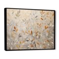 thumbnail image 2 of Designart "Beige Botanical Expressions I" Abstract Botanicals Floater Framed Canvas Print, 2 of 7