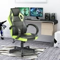 thumbnail image 1 of Homylin PU Leather Gaming Chair Desk High Back Swivel Rolling Racing Chairs Executive Desk Chair Adjustable Video Gaming Chairs, 1 of 9