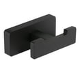 thumbnail image 5 of WHAMVOX Solid Exquisite Wall Hooks Useful Clothes Hooks Modern Clothes Hook for Bedroom Bathroom Dressing Room (Black), 5 of 8