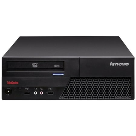 Lenovo ThinkCentre M58e 7303F9U Desktop Computer, Intel Pentium Dual-core E5200 2.50 GHz, 1 GB RAM DDR2 SDRAM, 160 GB HDD, Small Form Factor, Black