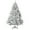 6FT-White, variant on SUNCROWN 6FT Artificial Flocked Christmas Tree Premium Frosted Snow Christmas Tree Hinged Xmas Tree Holiday Decor for Indoor Outdoor, Foldable Metal Stand, 800 Branch Tips, Unlit ,Pink