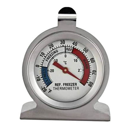 Fancyleo Stainless Steel Temp Refrigerator Freezer Dial Type Stainless Thermometer