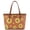Brown, variant on Montana West Women's Wrangler Tote Bag - Sunflower Floral Purse, Western Style Shoulder Bag, Ideal Memory-Keeper, Brown