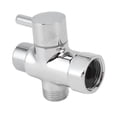 thumbnail image 1 of 3 Way Shower Diverter, Brass 3 Way Shower Diverter Delicate  Exquisite Workmanship  For Handheld Shower Head, 1 of 8