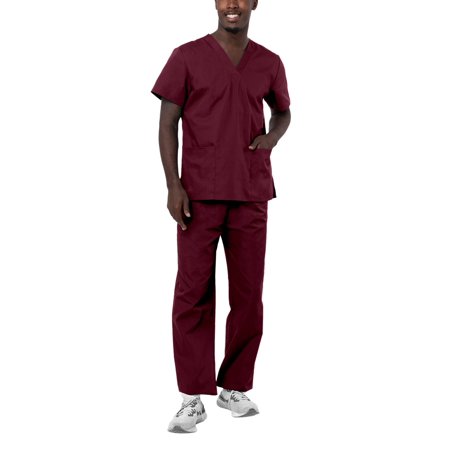 

Adar Universal Mens Scrubs - Unisex Drawstring Scrub Set
