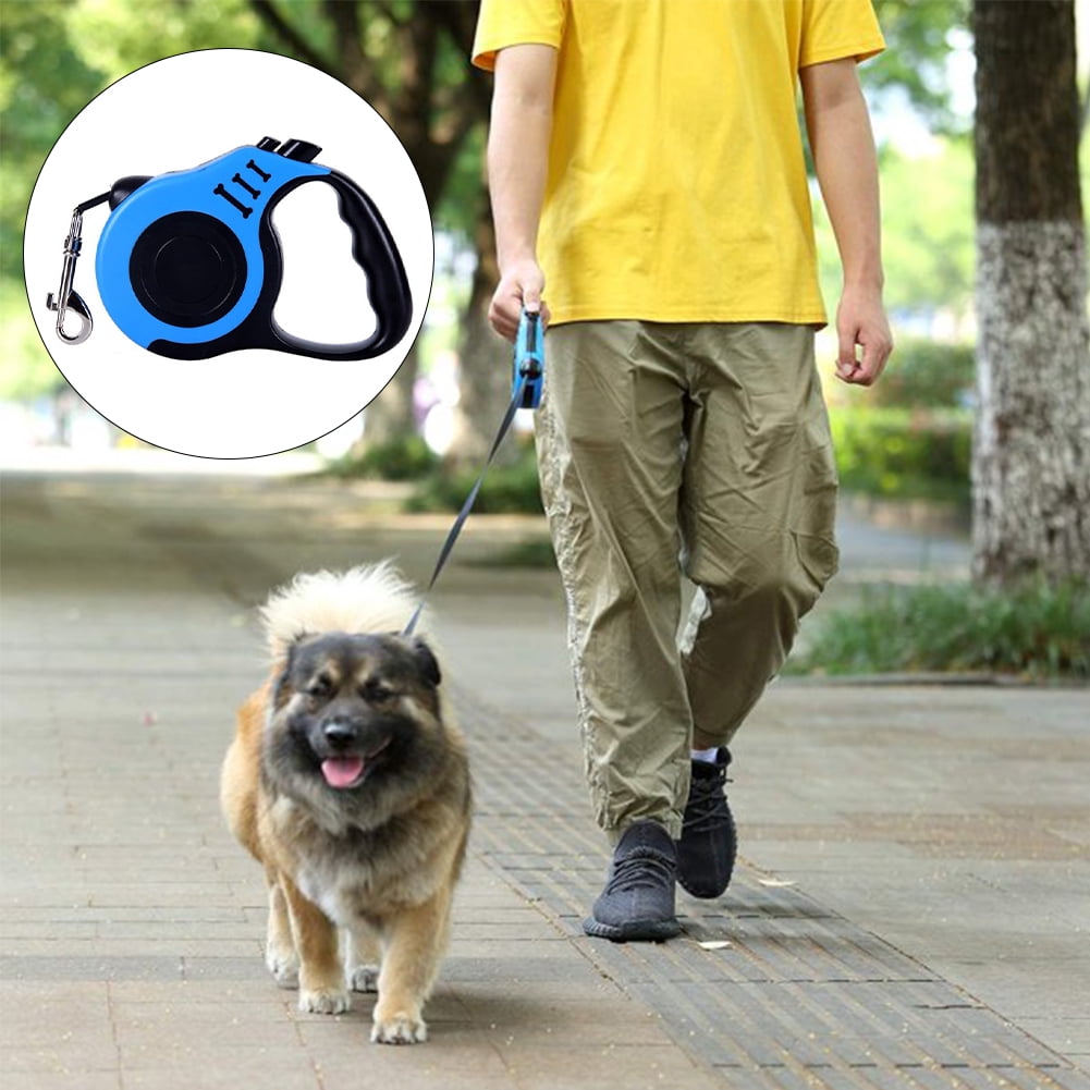 rhinestone retractable dog leash