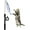 Saury, variant on Rechale Retractable Cat Teaser Wand with Replaceable Feather & Fish Attachments - Interactive Cat Toy Fishing Pole with Adjustable Line Length for Indoor/Outdoor Play & Exercise