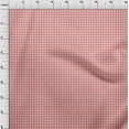 thumbnail image 3 of oneOone Viscose Jersey Fabric Gingham Check Decor Fabric Printed BTY 60 Inch Wide, 3 of 5
