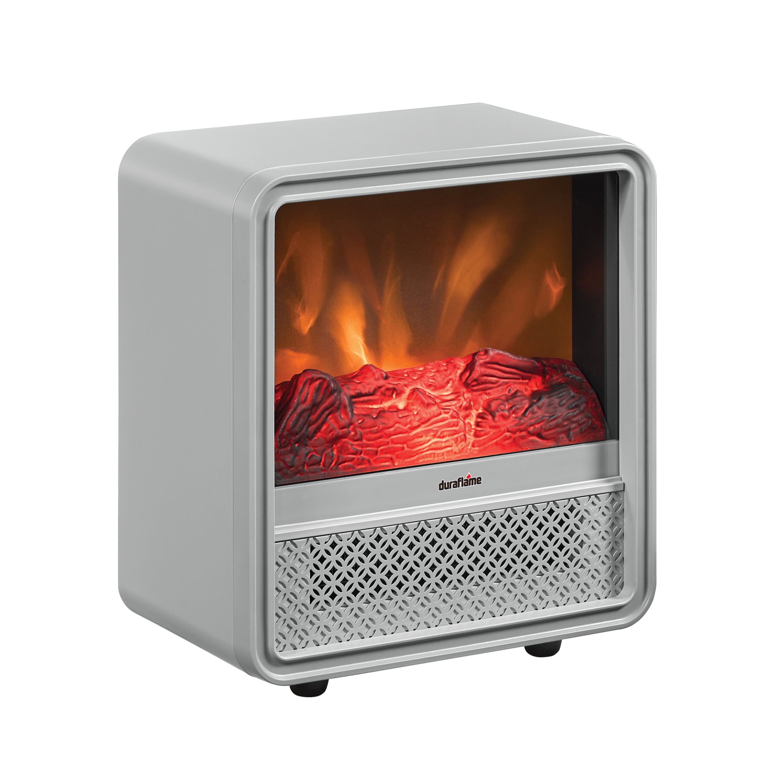 Duraflame Portable Electric Personal Cube Space Heater - Vapor Gray -  Walmart.com