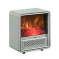 thumbnail image 2 of Duraflame Portable Electric Personal Cube Space Heater - Vapor Gray, 2 of 5