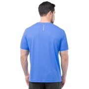 Athletic Works Men's and Big Men's Core Linear Mesh Active Short Sleeve Tee, Sizes S-3XL