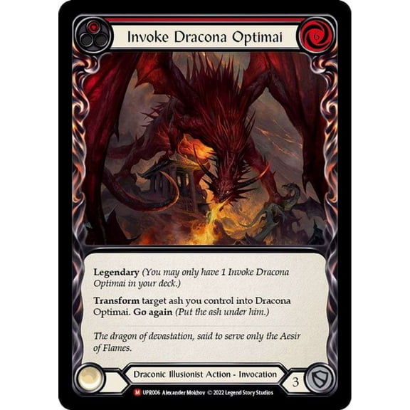 Flesh and Blood Uprising Majestic Invoke Dracona Optimai // Dracona Optimai UPR006