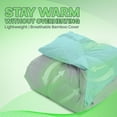 thumbnail image 2 of Sacred Thread Reversible Bamboo Comforter - Soft & Lightweight - Down Alternative Filling, Cooling, 2 of 8