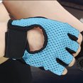 thumbnail image 5 of Guantes de ciclismo para hombres y mujeres, antideslizantes, sin dedos, guantes de ejercicio, guantes de fitness, 5 of 5