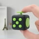 thumbnail image 4 of Fidget Cube Estrés Ansiedad Juguete para aliviar la presión Ideal para adultos y niños [Idea de regalo] [Juguete relajante] [Aliviador de estrés] [Material suave] (negro y verde) WD.WDQZL Hogar, 4 of 6