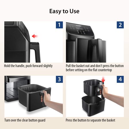 comfee air fryer 5.8 qt