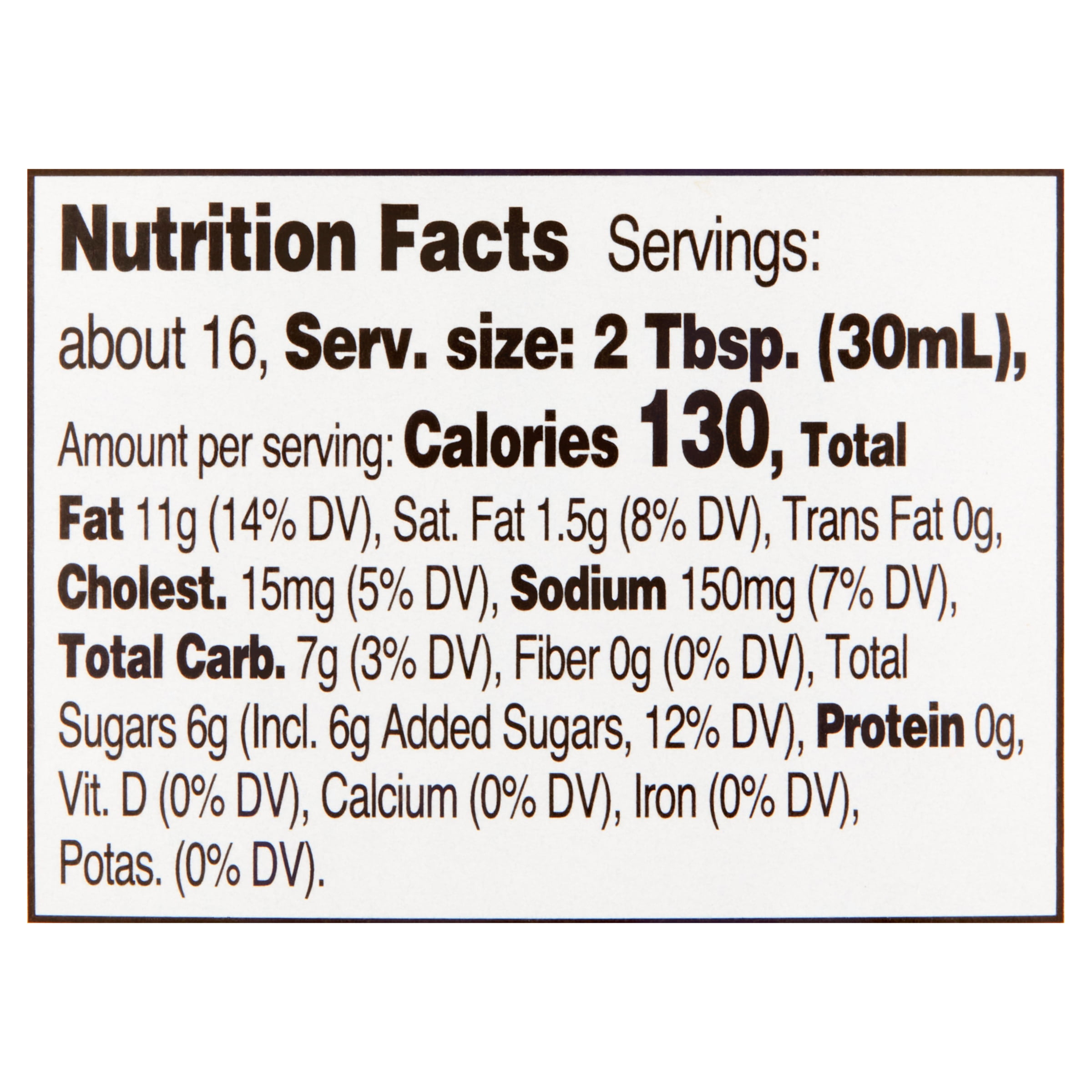 Great Value Honey Mustard Dressing & Dip, 16 fl oz