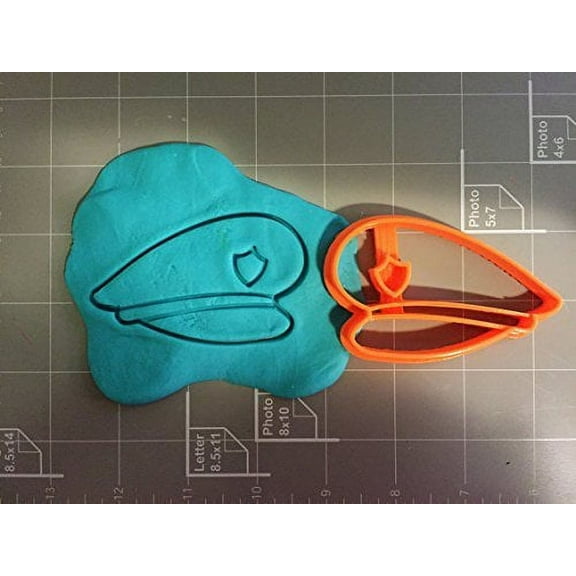 Police Hat Cookie Cutter- Fast Shipping - Sharp Edges - Exceptional Quality
