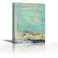 thumbnail image 1 of Abstract Bay II - Contemporary Fine Art Giclee on Canvas Gallery Wrap - wall décor - Art painting - 20 x 27 Inch - Ready to Hang, 1 of 2