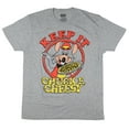 thumbnail image 5 of Chuck E Cheese Keep It Cheesy T-Shirt Men's Short Sleeve Adult Tee, 5 of 5