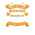 thumbnail image 2 of boys' Cotton T-shirt "My Papa Is Coming" Print For Comfortable And Casual Round Neck Short Sleeves, 2 of 7