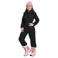 thumbnail image 4 of XIMIN Snow Suit for Kids Girls Boys One-Piece Snowsuit Hooded Waterproof Jumpsuit Insulated Ski Suit Snow Clothes Winter Outdoor Overalls Snowboarding Ski-Suits, 4 of 9