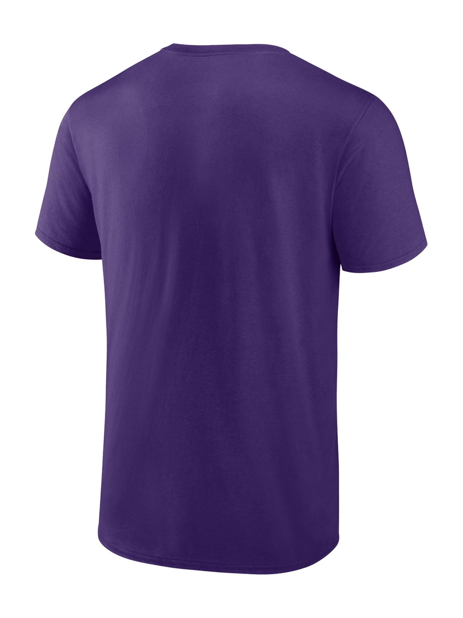 NFL Minnesota Vikings Men's Cotton Purple Short Sleeve T-Shirt
