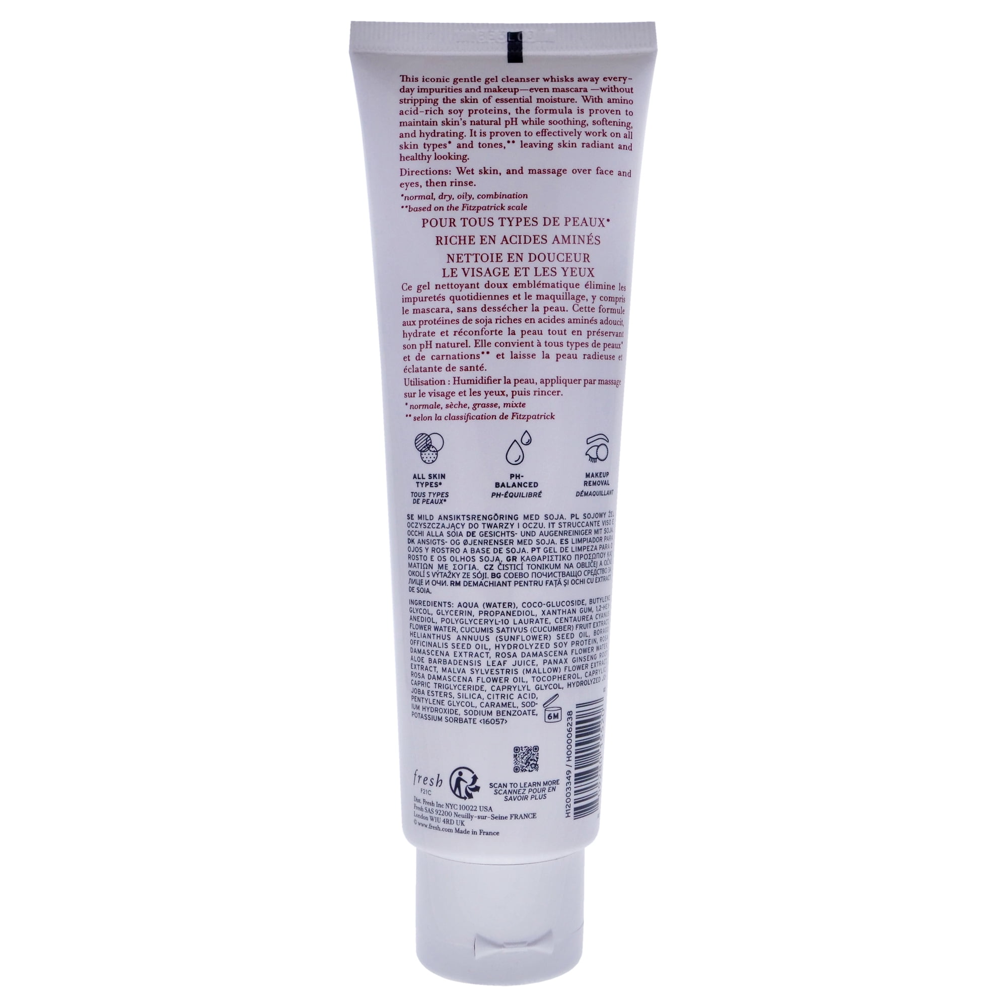 Fresh Soy Face Cleanser 5 oz