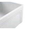 thumbnail image 5 of Empire Industries Olde London Farmhouse Fireclay 33" Single Bowl Kitchen Sink with Grid and Strainer in White, 5 of 9