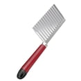 thumbnail image 2 of pitrice Wavy Potato Slicer Stainless Steel Kitchen Cooking Chopping Crinkle Slicing Tool DIY Chips Corrugated Gadget Color Random, 2 of 9