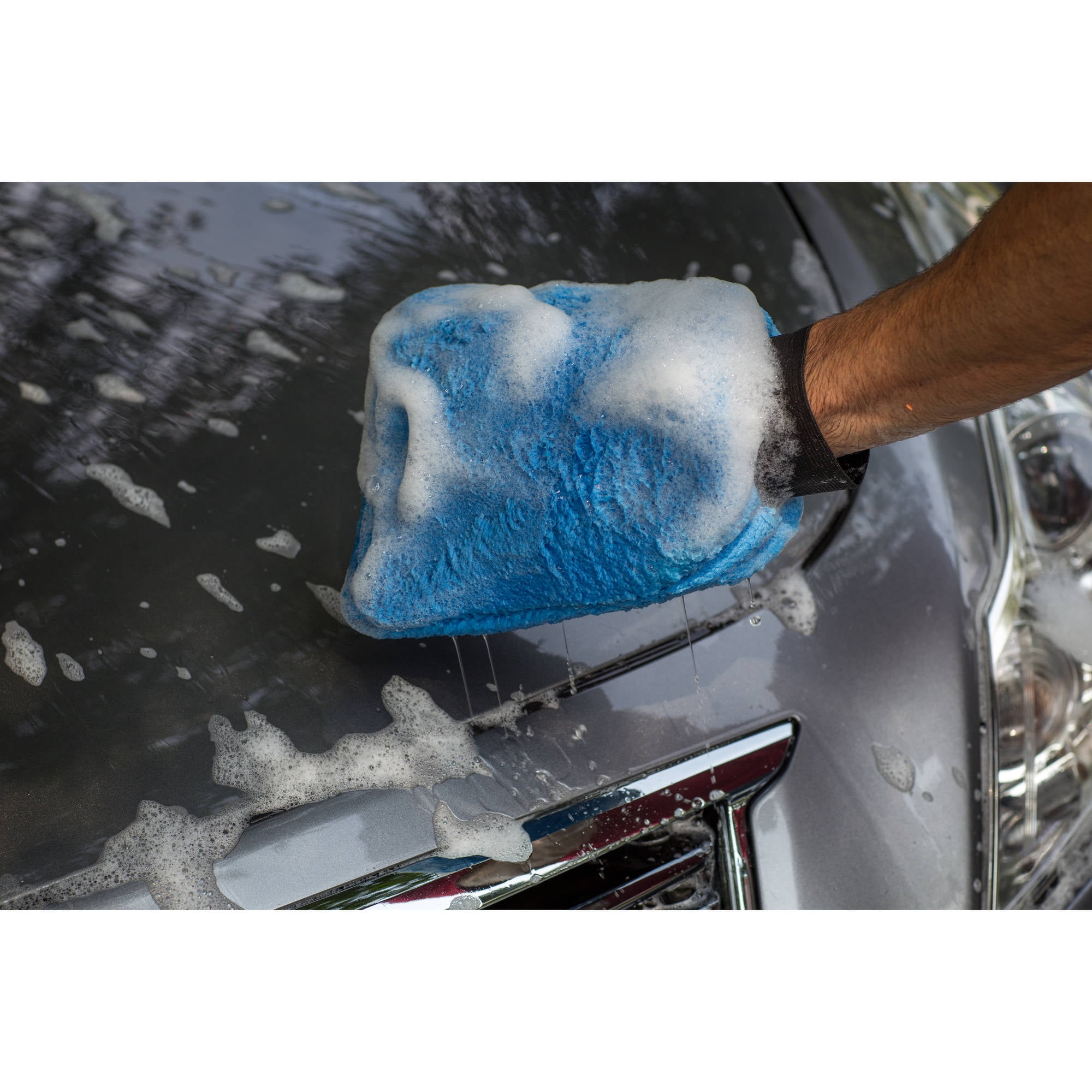 VACUSHOP Car Wash Brush with Long Handle,64'' Microfiber Car